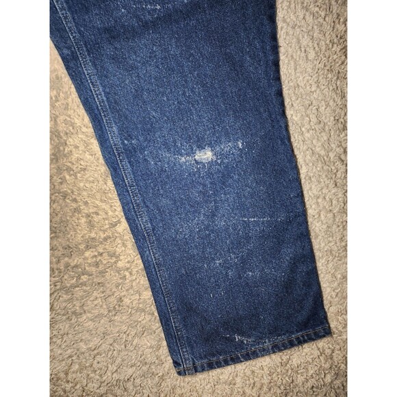 Carhartt Relaxed Fit Denim Work Jeans Men’s 46x30 Blue Heavy Duty RN 51374 - Picture 3 of 8